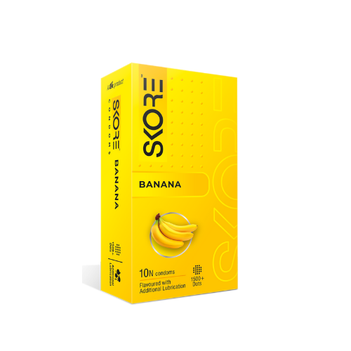 Score Banana Flavour Condom