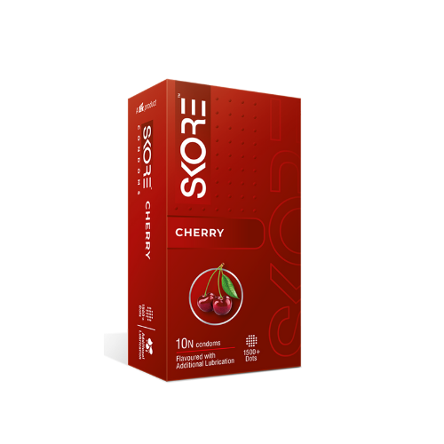 Skore Cherry Flavour Condom