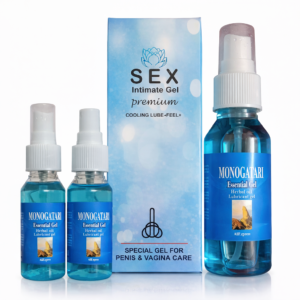 Monogatari Intimate Gel Premium – Cooling Herbal Lubricant for Men & Women